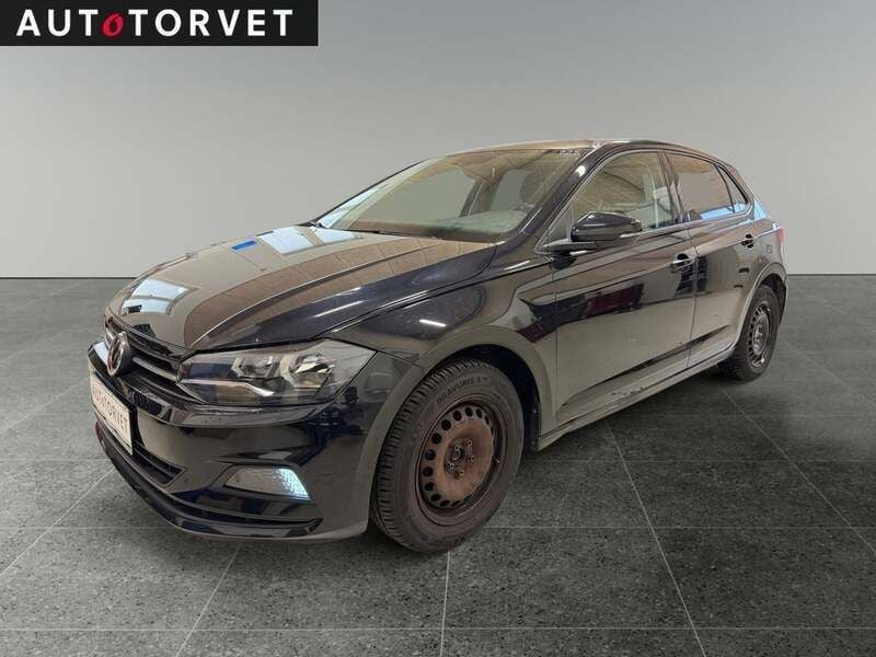 Sort Brugt 2018 VW Polo Comfortline Hatchback | 84.700 kr. - Billede 1/4