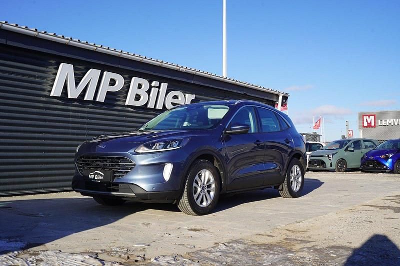 Blåmetal Brugt 2021 Ford Kuga Titanium SUV | 174.700 kr. (God pris) - Billede 1/4