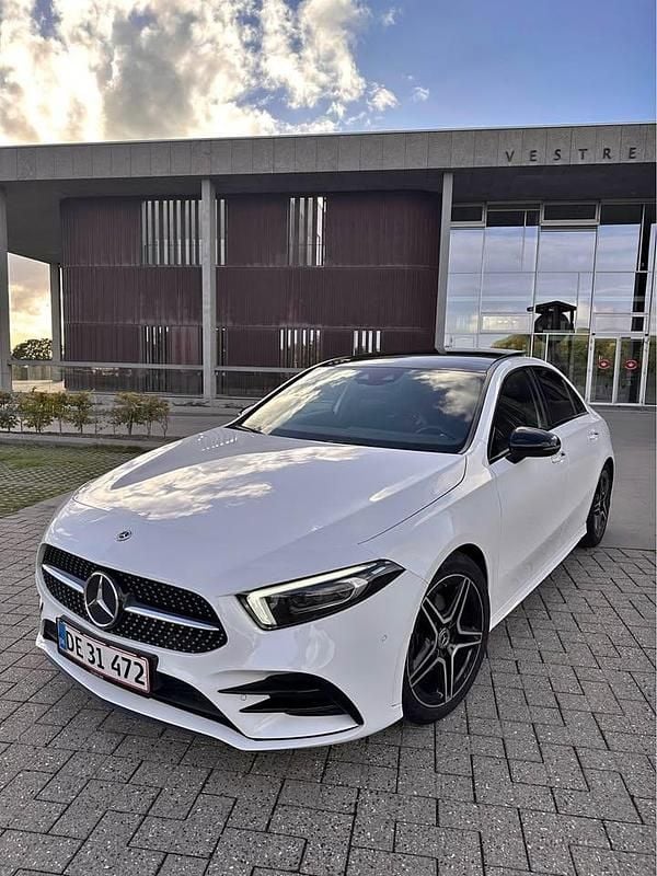 Brugt Mercedes A200 150 HK (110 kW) 2020 Hvid Sedan