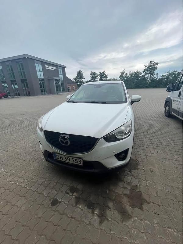 Hvid Brugt 2014 Mazda CX-5 SUV | 90.000 kr. (God pris) - Billede 1/4