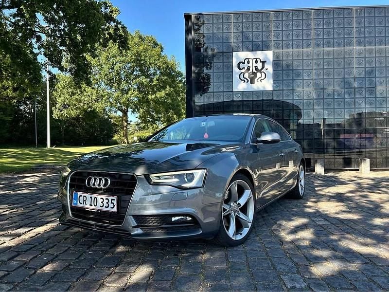 Grå Brugt 2014 Audi A5 S-Line Sedan | 98.000 kr. - Billede 1/4