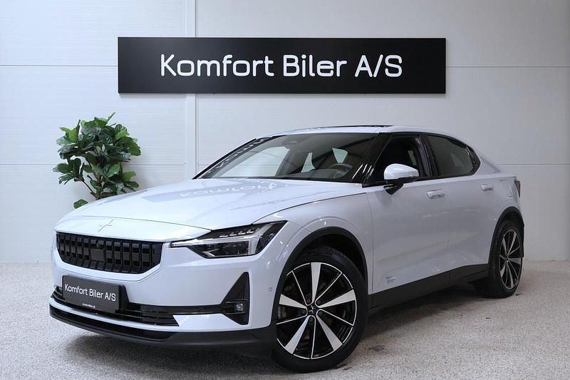 Hvid Brugt 2022 Polestar 2 Sedan | 208.900 kr. (Fair pris) - Billede 1/4
