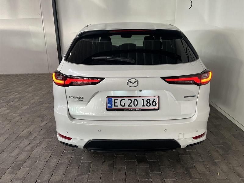 Brugt Mazda CX-60 Homura-Line 327 HK (240 kW) 2024 Rhodium white SUV