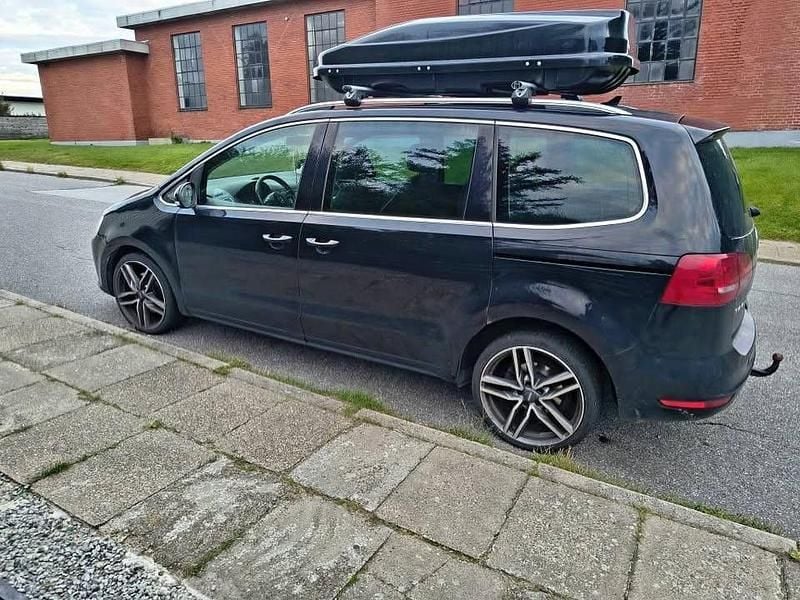 Sort Brugt 2011 VW Sharan MPV | 68.000 kr. - Billede 1/4