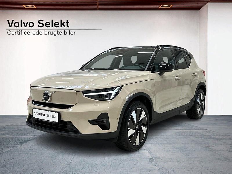 Beigemetal Brugt 2024 Volvo EX40 Performance SUV | 399.600 kr. (Fair pris) - Billede 1/3