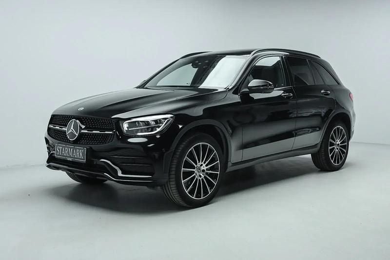Sort Brugt 2022 Mercedes GLC300e AMG line | 559.900 kr. (God pris) - Billede 1/3