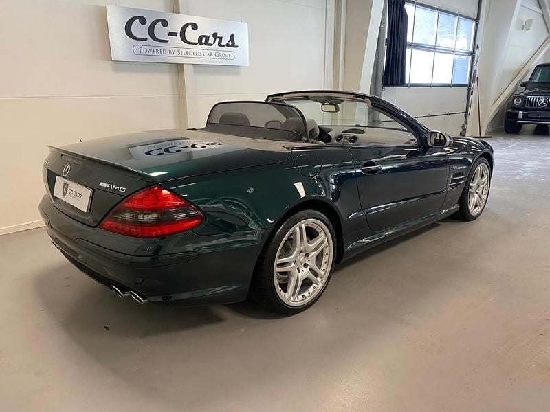 Brugt Mercedes SL55 AMG AMG 493 HK (362 kW) 2003 Grøn
