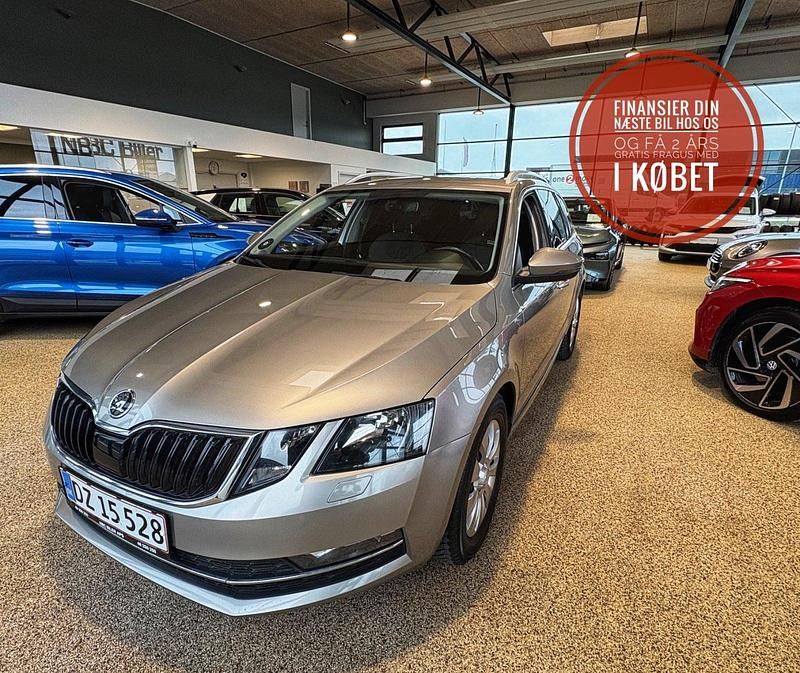 Brugt Skoda Octavia Style 115 HK (84 kW) 2017 Sølvmetal Stationcar