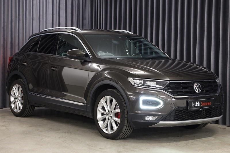Brunmetal Brugt 2019 VW T-Roc Sport SUV | 234.900 kr. (Lidt for dyr) - Billede 1/4