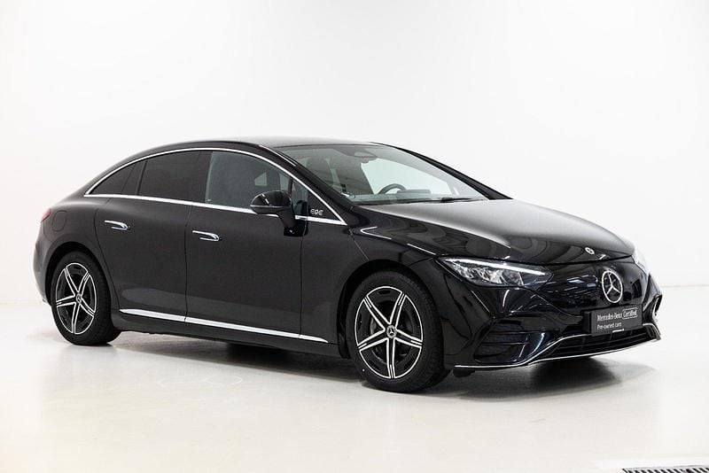 Brugt Mercedes EQE350 AMG 214 kW (292 HK) 2024 Farve: sortmetal