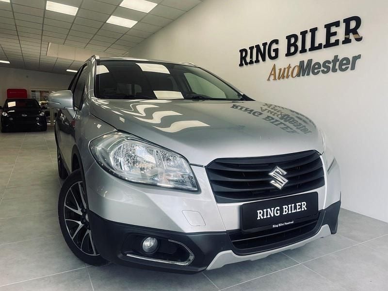 Sølvmetal Brugt 2014 Suzuki SX4 S-Cross GLX SUV | 89.800 kr. - Billede 1/4