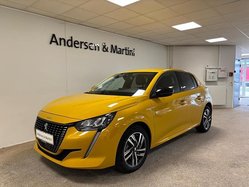 Gulfaro Brugt 2023 Peugeot 208 Allure Hatchback | 134.900 kr. (God pris) - Billede 1/4