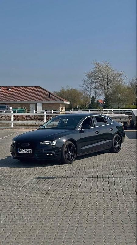 Sort Brugt 2012 Audi A5 Sportback Hatchback | 130.000 kr. - Billede 1/4