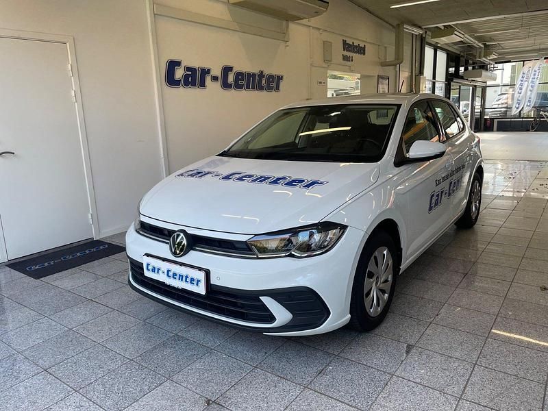 Hvid Brugt 2022 VW Polo Style Hatchback | 3.996 kr. - Billede 1/4