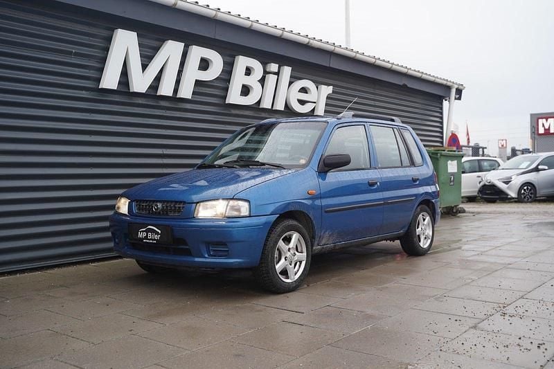 Blå Brugt 2000 Mazda Demio Hatchback | 9.900 kr. - Billede 1/4