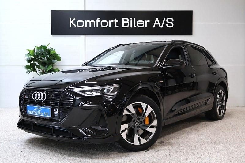 Sortmetal Brugt 2022 Audi e-tron S-Line SUV | 348.900 kr. (Super pris) - Billede 1/4