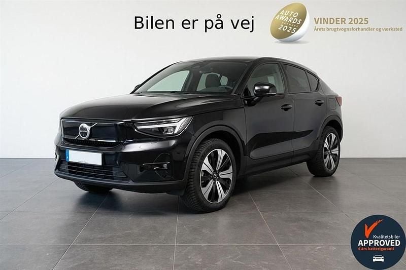Sort Brugt 2023 Volvo C40 Core SUV | 219.900 kr. (Fair pris) - Billede 1/4
