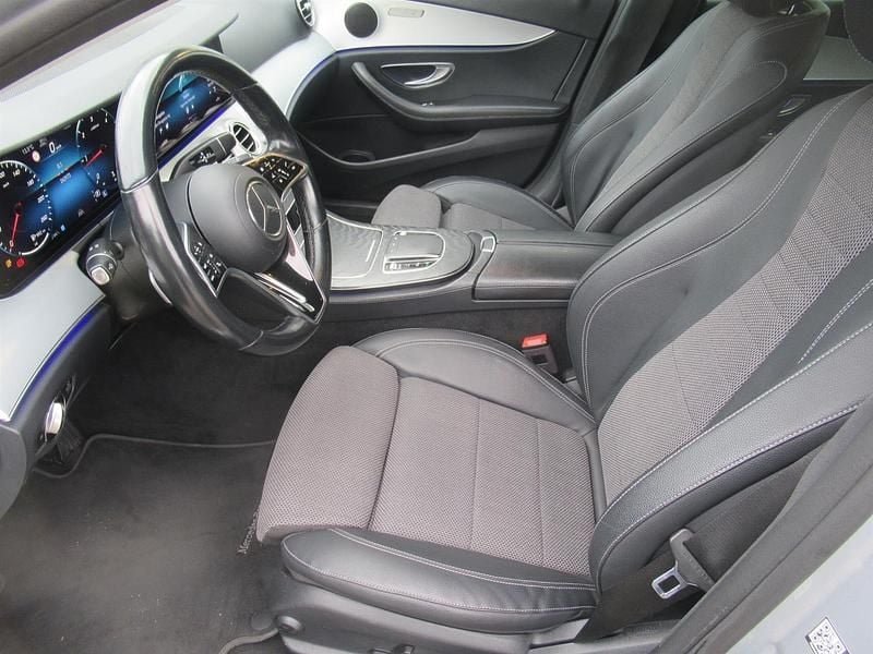 Brugt Mercedes E220 197 HK (144 kW) 2021 Sølv metallak Sedan