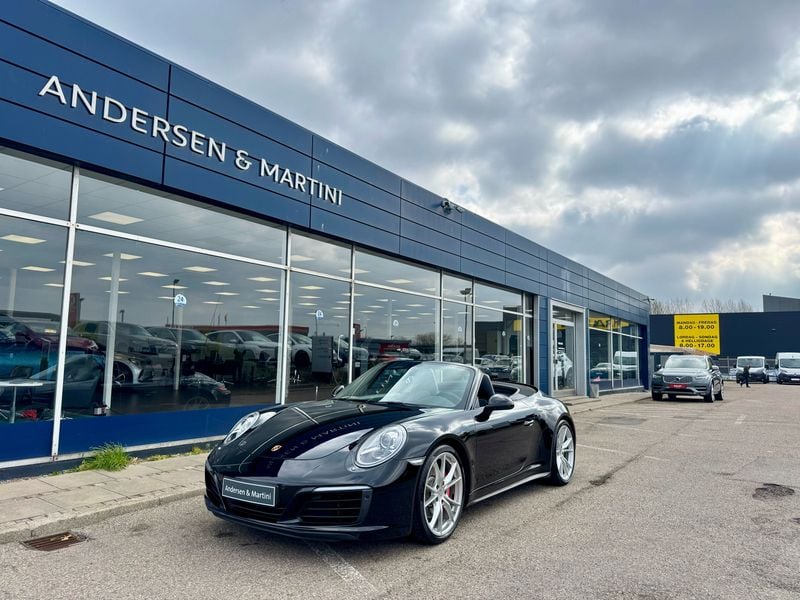 Sortmetal Brugt 2018 Porsche 911 Carrera 4S Cabriolet Cabriolet | 699.900 kr. - Billede 1/4