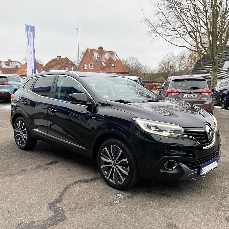 Brugt Renault Kadjar Bose Edition 130 HK (95 kW) 2018 Sortmetal SUV
