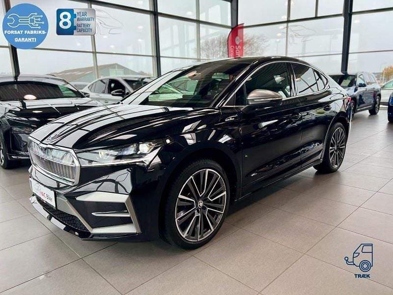 Sortmetal Brugt 2025 Skoda Enyaq iV LAURIN & KLEMENT SUV | 409.700 kr. - Billede 1/4