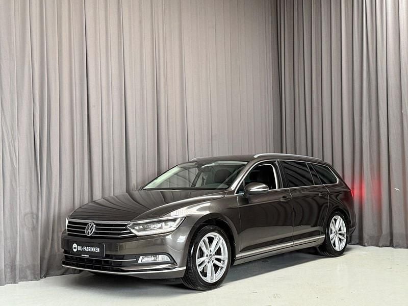 Sortmetal Brugt 2017 VW Passat Highline Stationcar | 179.900 kr. (Dyr) - Billede 1/4