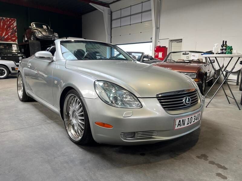 Sølv Brugt 2002 Lexus SC430 Cabriolet | 259.000 kr. - Billede 1/4