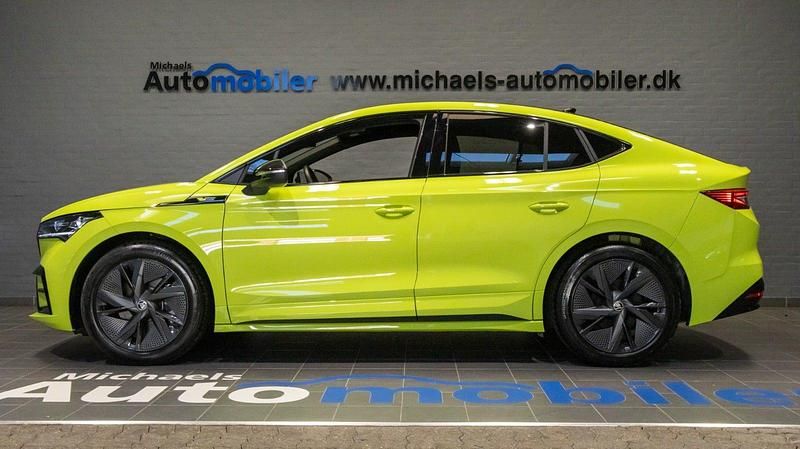 Brugt Skoda Enyaq iV RS 250 kW (340 HK) 2024 Gul SUV