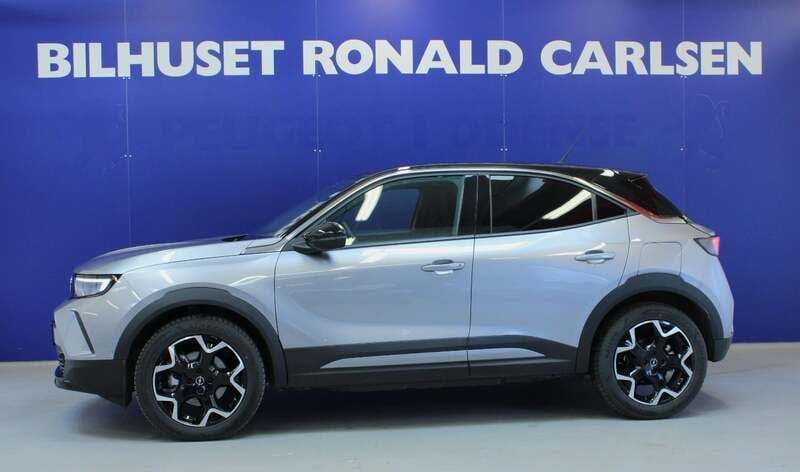 Sølvmetal Ny 2024 Opel Mokka-e Ultimate SUV | 189.900 kr. - Billede 1/4
