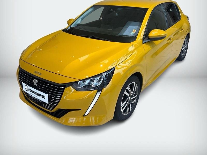 Gulmetal Brugt 2021 Peugeot 208 Allure Hatchback | 119.000 kr. (God pris) - Billede 1/4