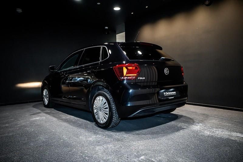 Brugt VW Polo Highline 115 HK (84 kW) 2019 Farve: sortmetal Hatchback