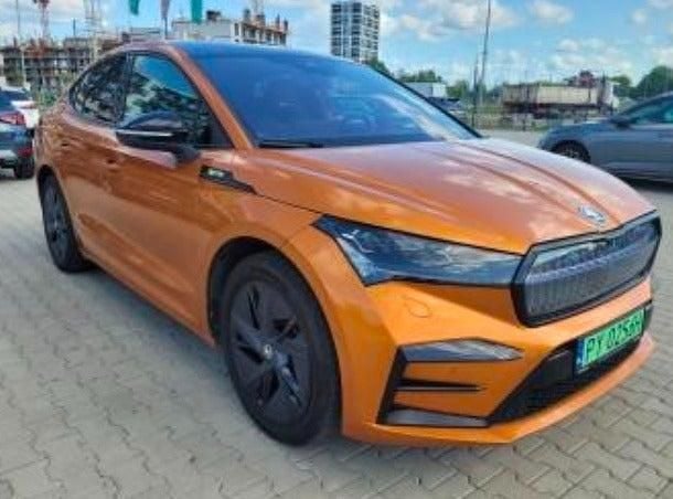 Bronzemetal Brugt 2023 Skoda Enyaq iV RS SUV | 349.900 kr. (God pris) - Billede 1/4