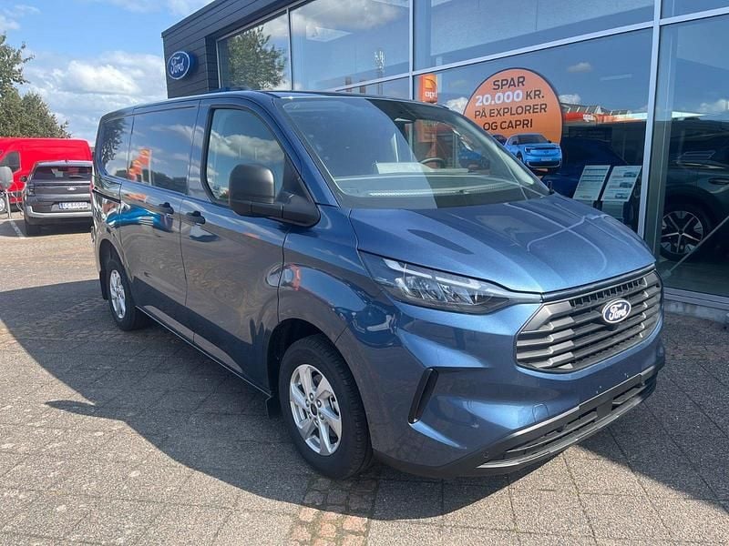 Blåmetal Ny 2025 Ford Transit Custom Trend Van | 355.700 kr. - Billede 1/4