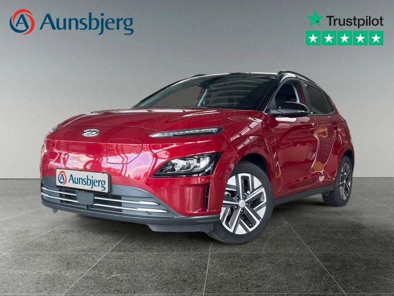 Rød metak Brugt 2021 Hyundai Kona Trend SUV | 169.500 kr. (Fair pris) - Billede 1/4