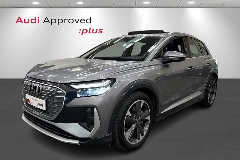 Gråmetal Brugt 2022 Audi Q4 e-tron SUV | 259.900 kr. (God pris) - Billede 1/4