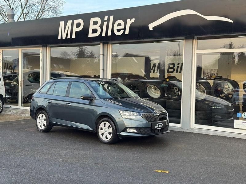 Gråmetal Brugt 2019 Skoda Fabia Ambition Stationcar | 76.900 kr. (God pris) - Billede 1/4