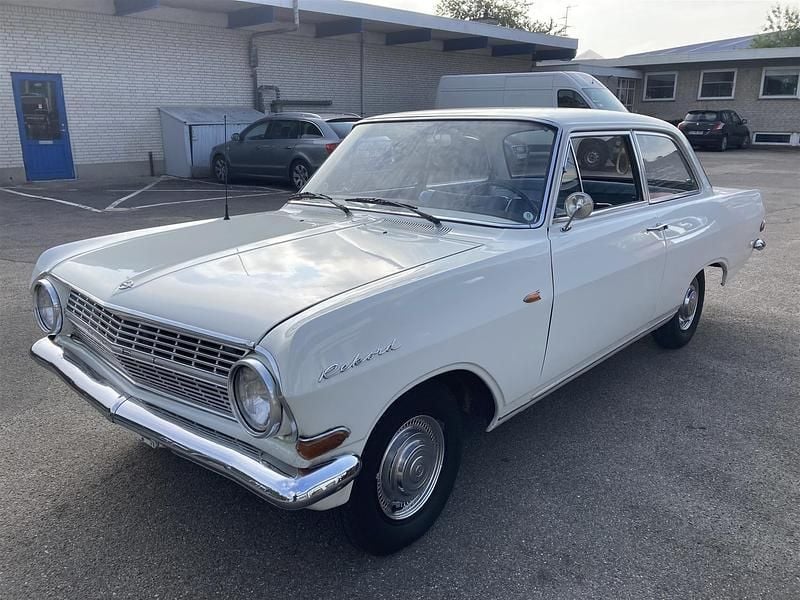 Hvid Brugt 1965 Opel Rekord Sedan | 59.900 kr. - Billede 1/4