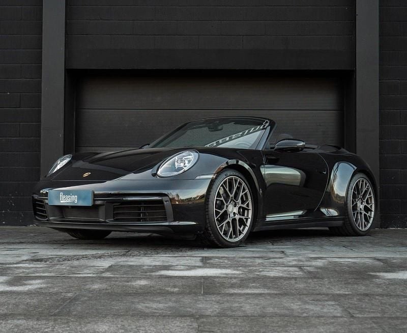 Brugt Porsche 911 Carrera 4S Cabriolet 450 HK (330 kW) 2019 Sort Cabriolet
