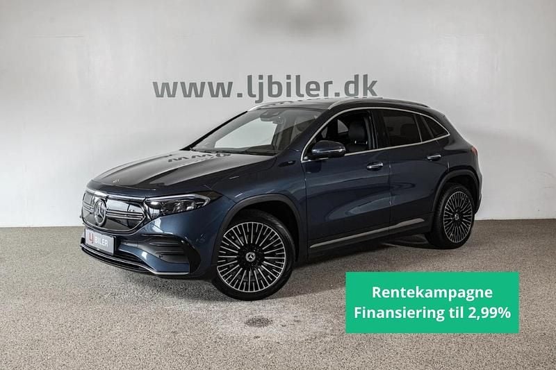 Blåmetal Brugt 2021 Mercedes EQA250 AMG line SUV | 279.800 kr. (Fair pris) - Billede 1/4