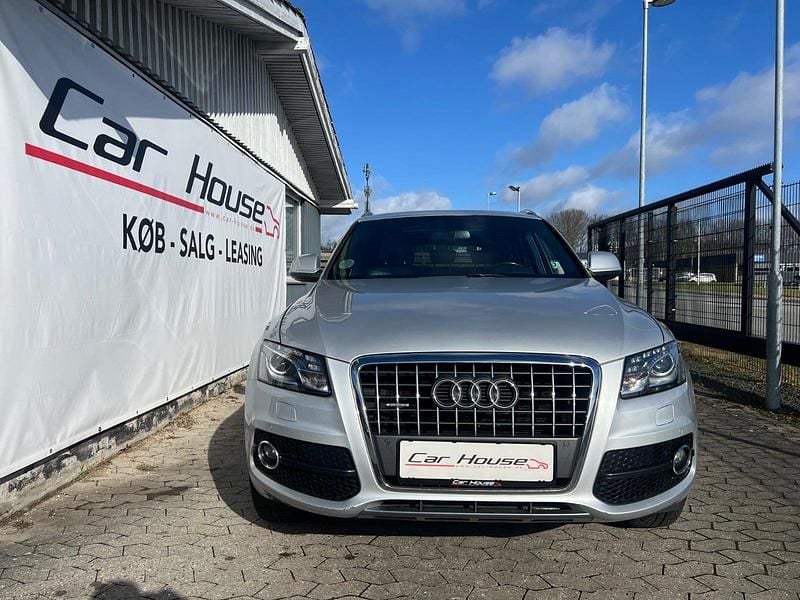 Brugt Audi Q5 S-Line 211 HK (155 kW) 2011 Sølvmetal SUV