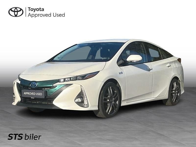 070 pearl white Brugt 2018 Toyota Prius H3 Hatchback | 129.900 kr. - Billede 1/3