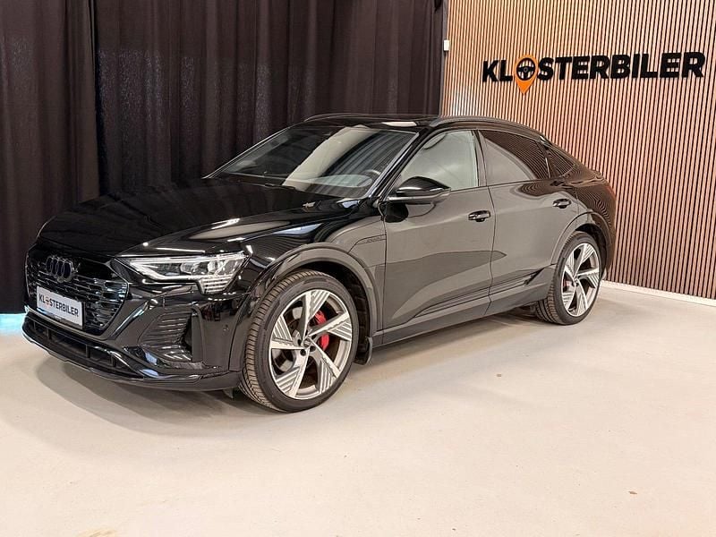 Sort Brugt 2023 Audi Q8 e-tron Black Edition SUV | 519.700 kr. (Fair pris) - Billede 1/4