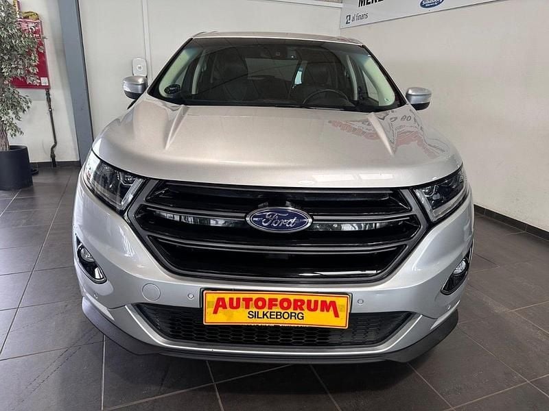 Brugt Ford Edge Sport 210 HK (154 kW) 2017 Sølvmetal SUV