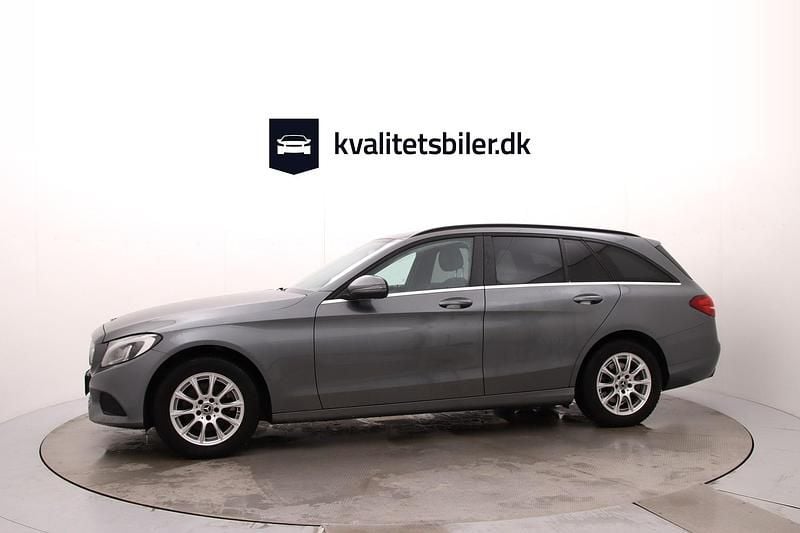 Brugt Mercedes C200 Business 184 HK (135 kW) 2017 Gråmetal Stationcar