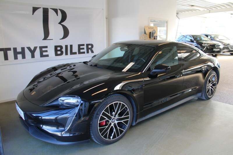 Sort Brugt 2022 Porsche Taycan 4S Performance Package Sedan | 669.900 kr. (Fair pris) - Billede 1/4