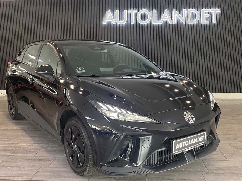 Sortmetal Brugt 2023 MG MG4 EV Hatchback | 134.800 kr. (God pris) - Billede 1/4