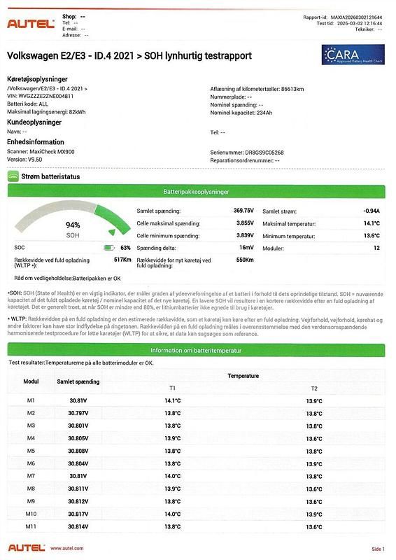 Brugt VW ID.4 Pro 127 kW (174 HK) 2022 SUV