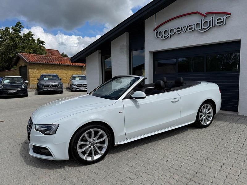Hvidmetal Brugt 2015 Audi A5 Cabriolet S-Line Cabriolet | 289.800 kr. (Fair pris) - Billede 1/4