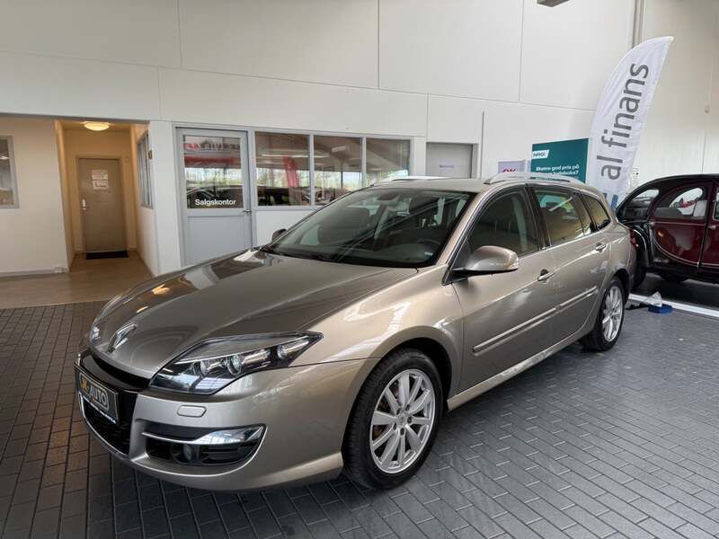 Champagnemetal Brugt 2011 Renault Laguna III Expression Stationcar | 49.800 kr. - Billede 1/4