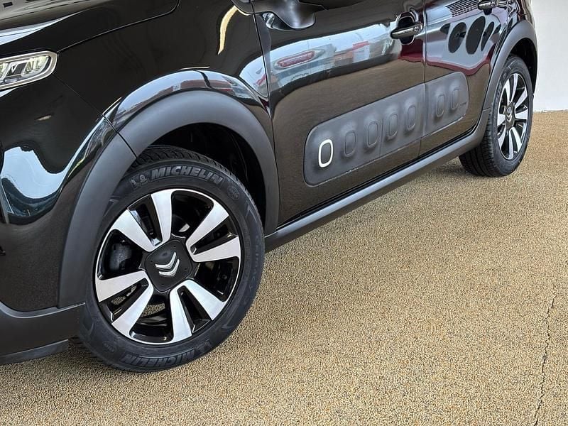 Brugt Citroën C3 PureTech 82 HK (60 kW) 2019 Sortmetal Hatchback